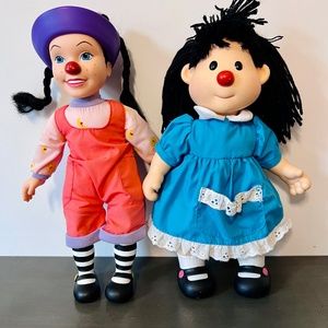 Big Comfy Couch Loonette & Molly Dolls Playmates Toys Vintage YTV Treehouse 90’s